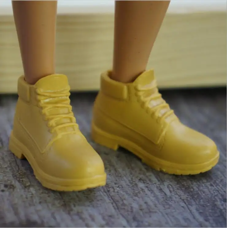 Male Doll Prince Shoes Fashion Doll Decors Original Quality Sandals Shoes Boots Black White Silver Shoes For 1/6 Male Dolls