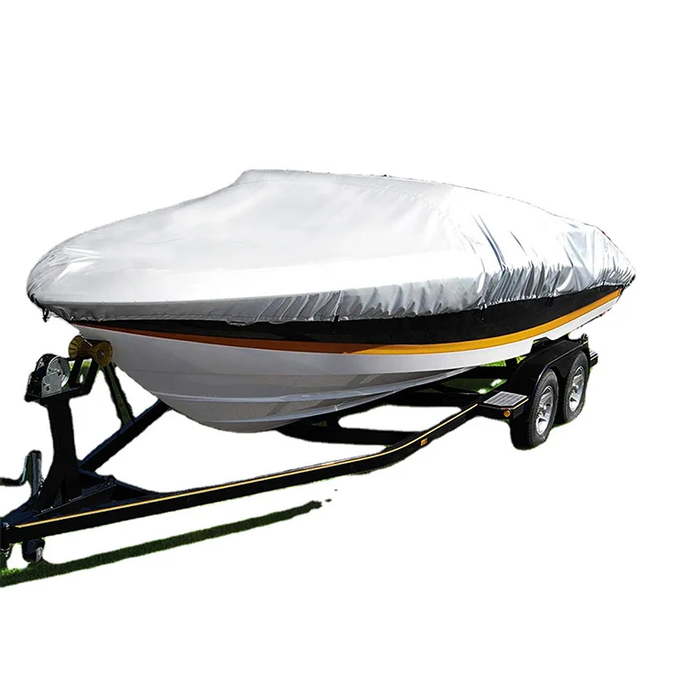 Factory Wholesale 12-22 Inch Oxford Fabric Waterproof 600D Universal Boat Cover