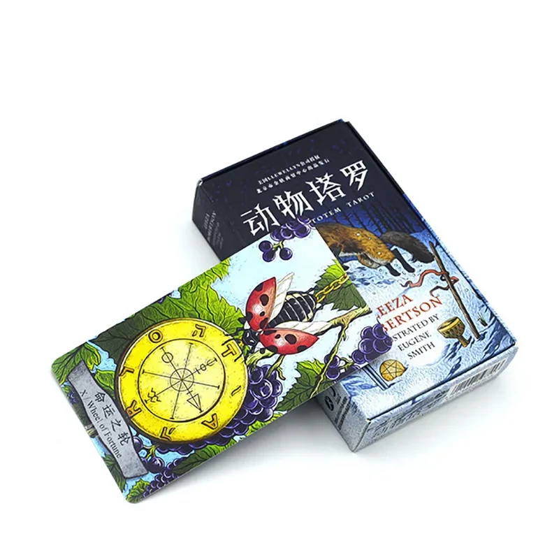 cartas-de-taro-animal-jogo-de-cartas-de-adivinhacao-cartas-de-12-7-cm