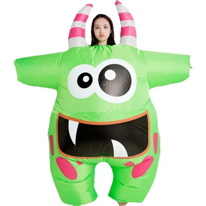 Carnival Halloween Buffoon Show Fancy Dress Party Spoof Poop Inflatable Costume Cartoon Character Gas Model MN3