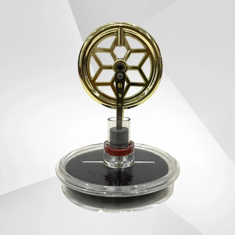 Modelo de motor Stirling, potencia de vapor de baja temperatura de Metal, adecuado para experimentos científicos, material didáctico, modelo DIY, juguete para regalo