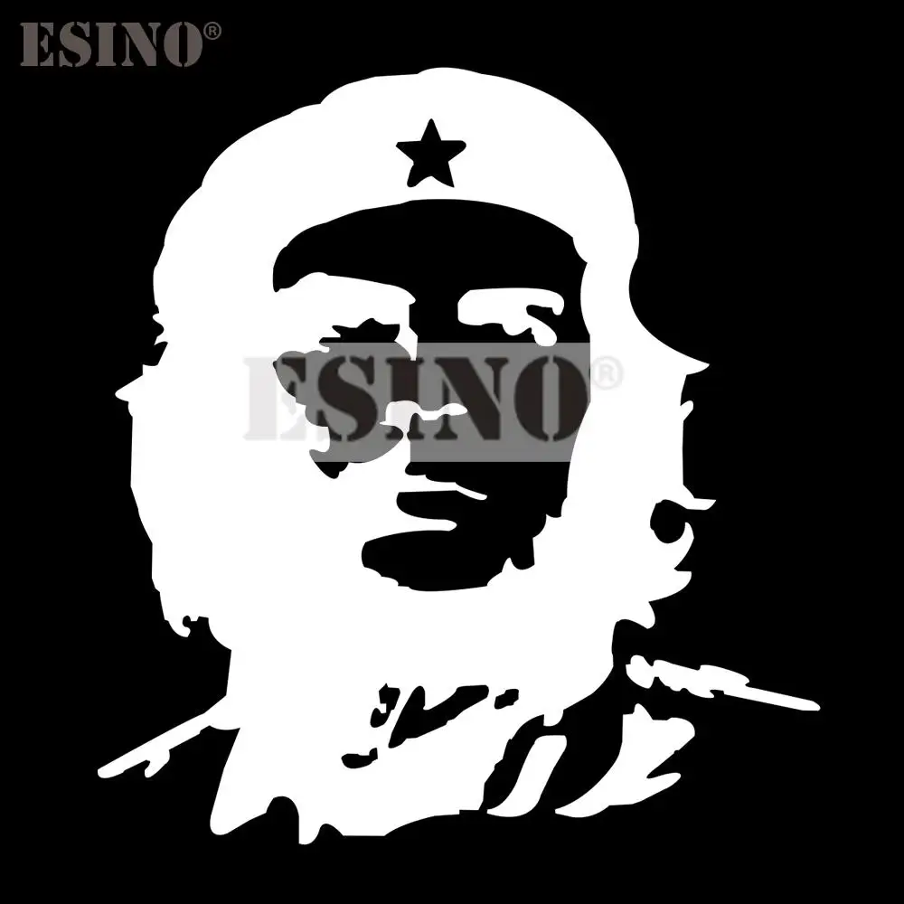 Car Styling Classic Hero Che Guevara PVC Carving Waterproof Decorative Sticker Car Bumper Glass Body Pattern Vinyl Decal