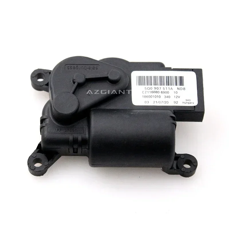 5Q 0907511 Motor atuador de aba aquecedor de ar condicionado a/c, 5 pinos para volkswagen skoda audi a3 tt 5 pinos cz 116880 -6900 186001010