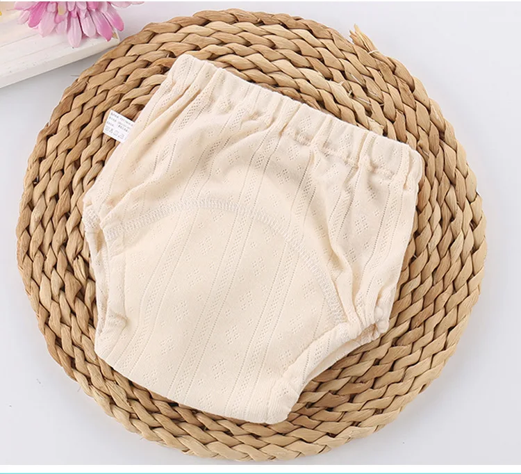 3PCS 0-36M Cotton Toilet Training Pants Newborn Baby Girl Boy Waterproof Reusable Toilet Training Diaper Pants