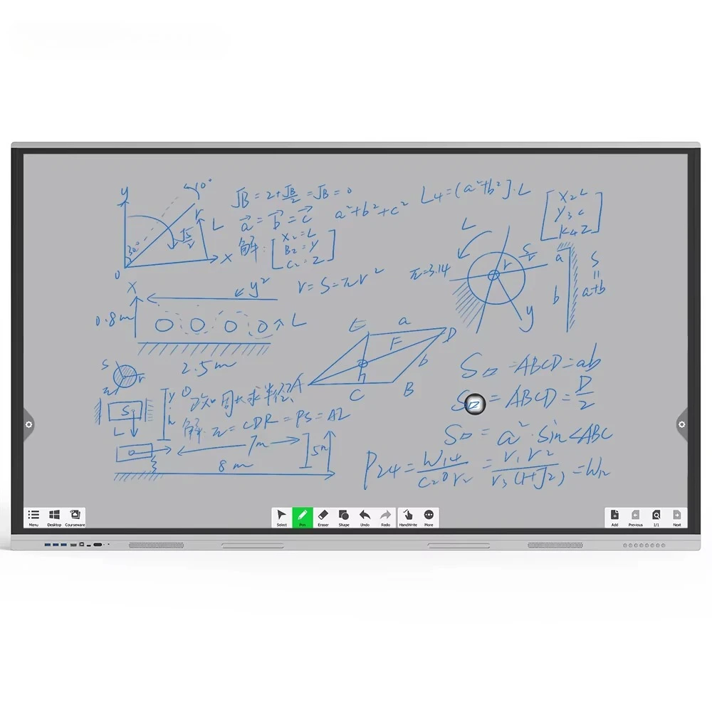 

Oem 55 Inch Interact Display 4K Interactive Panels Touch Screen Whiteboard Interact Digital Board Smart Boards For Schools