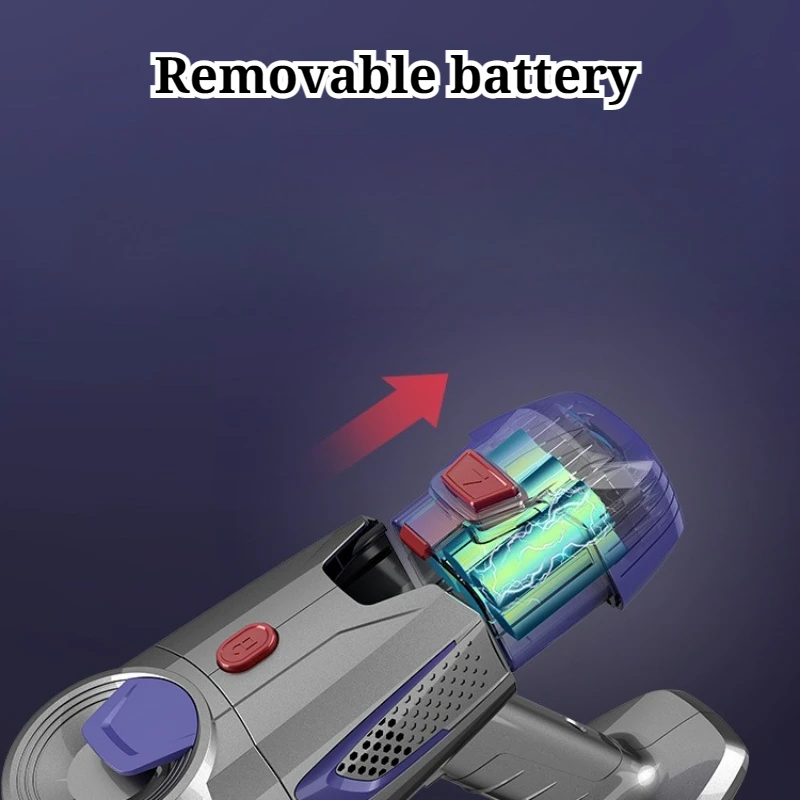 Wireless Handheld Strong Suction Force Stick Vacuum Cleaner Multifunctional Long Battery Life Deep Cleaning Home Appliances