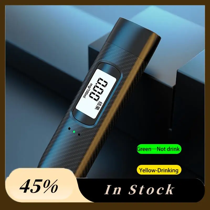 

The New Non-Contact Alcohol Tester Portable Alcometer Breathalyzer With LCD Display Voice Broadcast Alcohol Detector