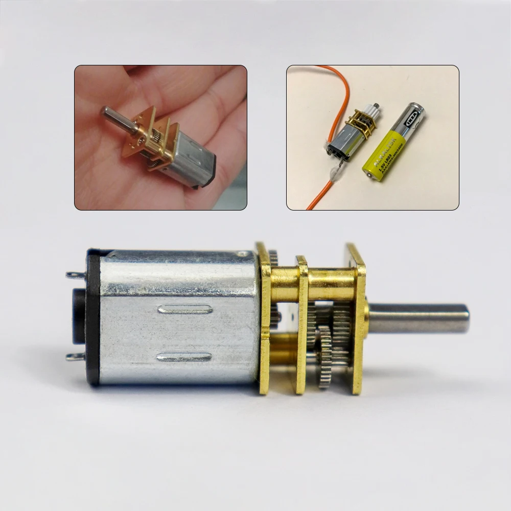 تيار مستمر 6 فولت 12 فولت N20 مايكرو سرعة والعتاد المحرك تخفيض والعتاد المحرك والعتاد المخفض للسيارات روبوت نموذج 30/50/100/200/300 دورة في الدقيقة/1000 دورة في الدقيقة