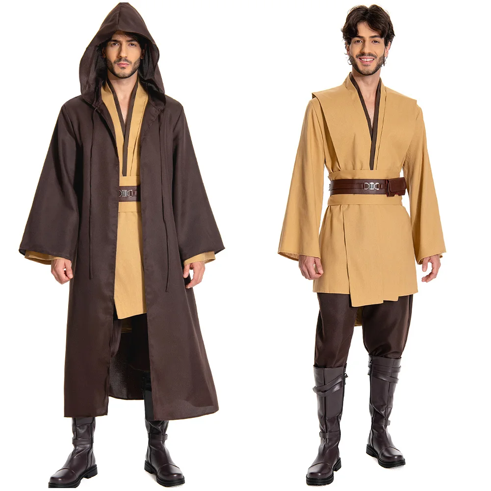 Anakin Knight Obi Wan Cosplay ropa de fantasía película batalla espacial juego de rol disfraz de Halloween fiesta carnaval uniforme de juego de rol