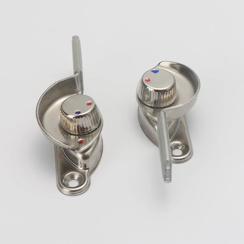 Stainless Steel Window Lock Al-Alloy Door Window Lock Crescent Lock Plastic Steel Accessories Sliding Door Shackle Safety Lock
