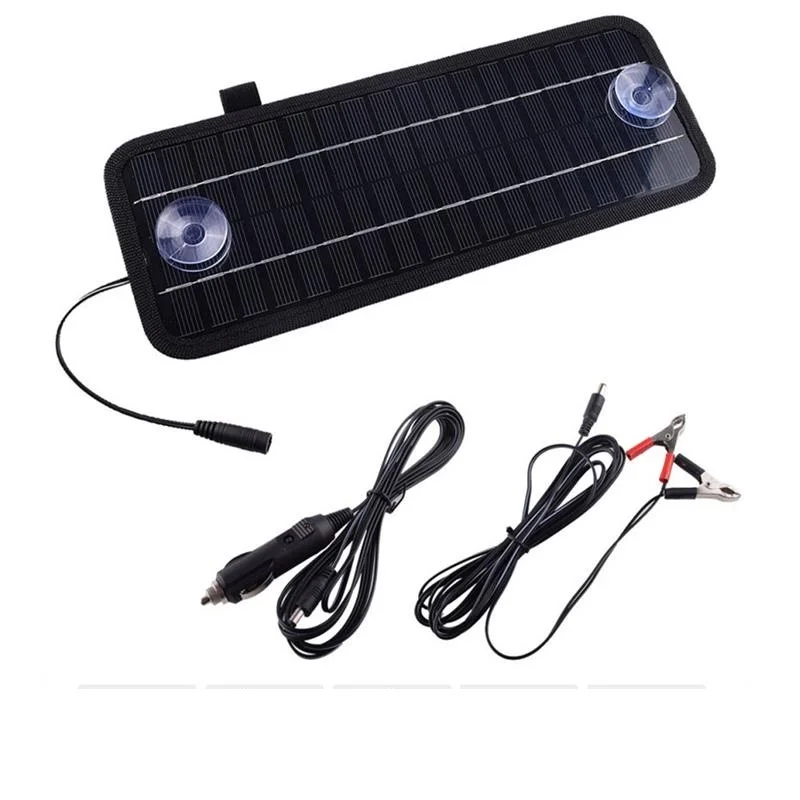 

18V 5.5W Portable Solar Panel For 12V Battery Charger Boat Motor Car Charger High Quality