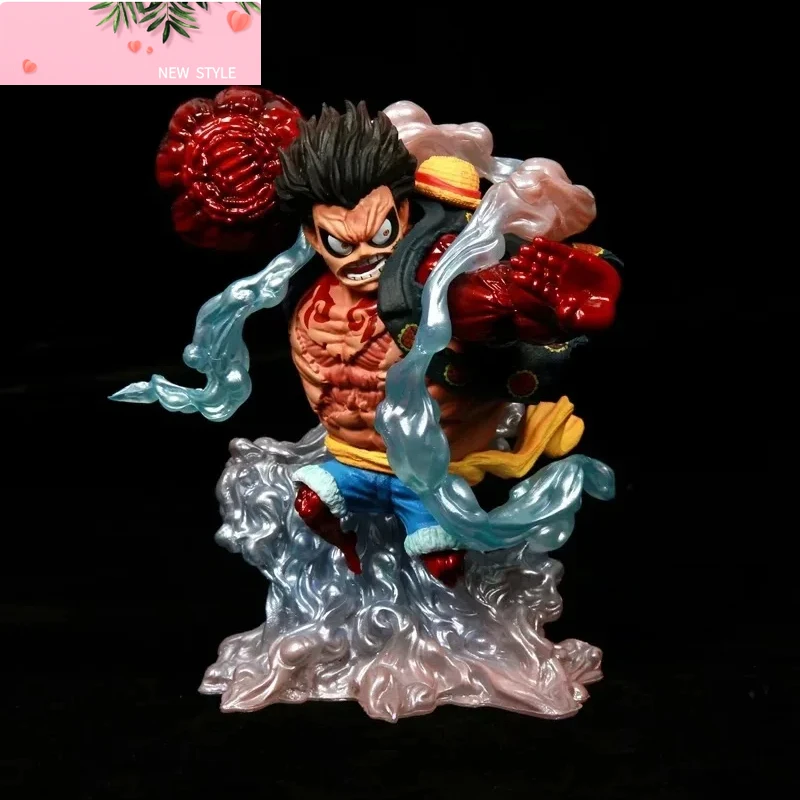 

15cm One Piece Anime Monkey D Luffy gear 4 Big Hand Battle Action Figure Pvc Model Statue Collection Decoration Toys Gift Doll