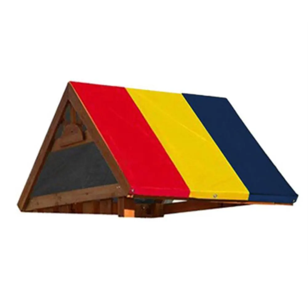 

Swing Set Replacement Tarp 52 by 90 Inch For Outdoor Waterproof Roof Canopy for Kids Playground Sun Protection