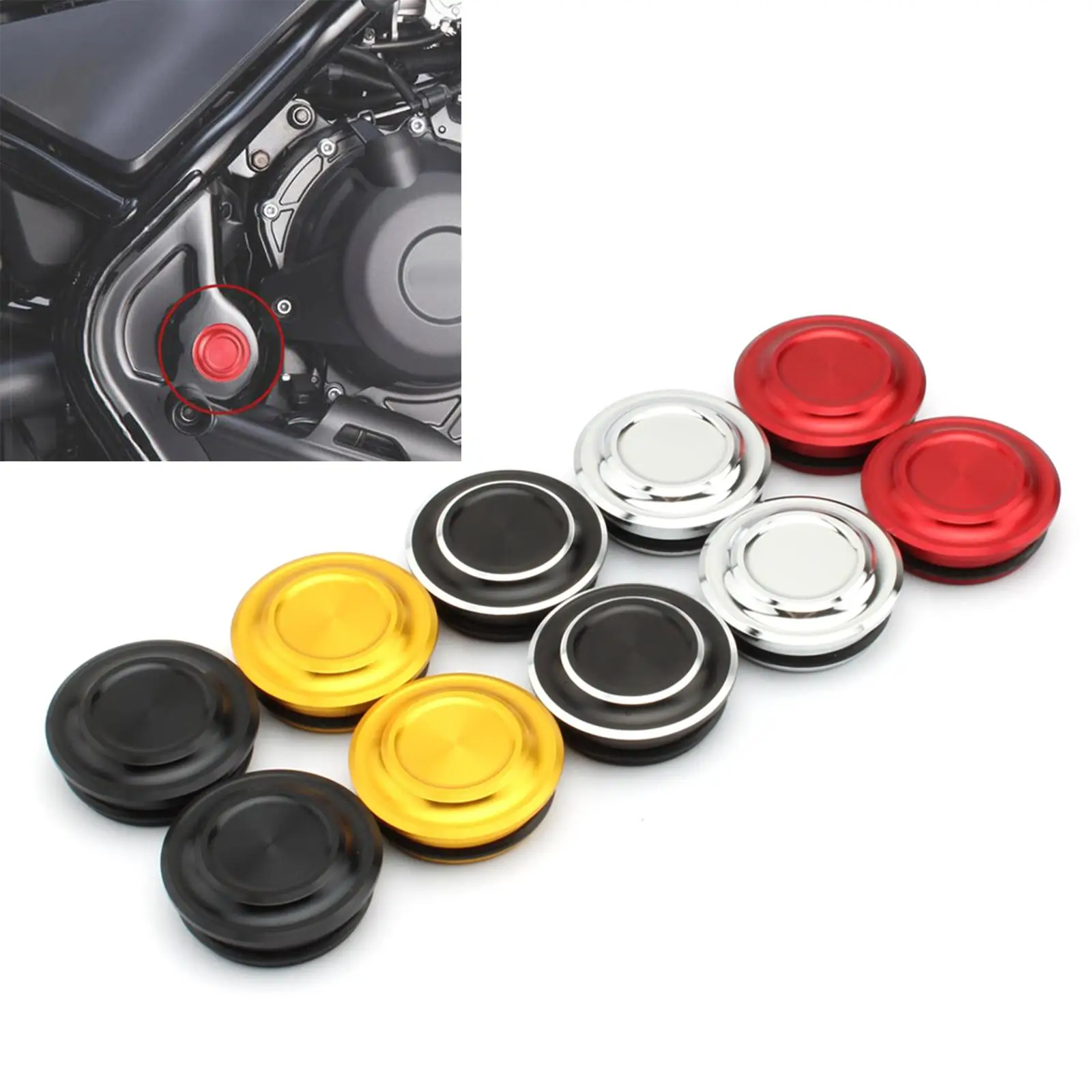 Premium Motorcycle Frame Hole Cover Set for CMX500 2020 2021
