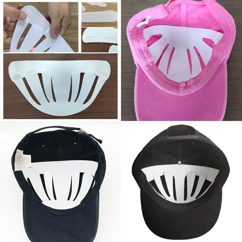 

652f 10pcs Hat вставки для бейсбола поддерживают форму и внешний вид.