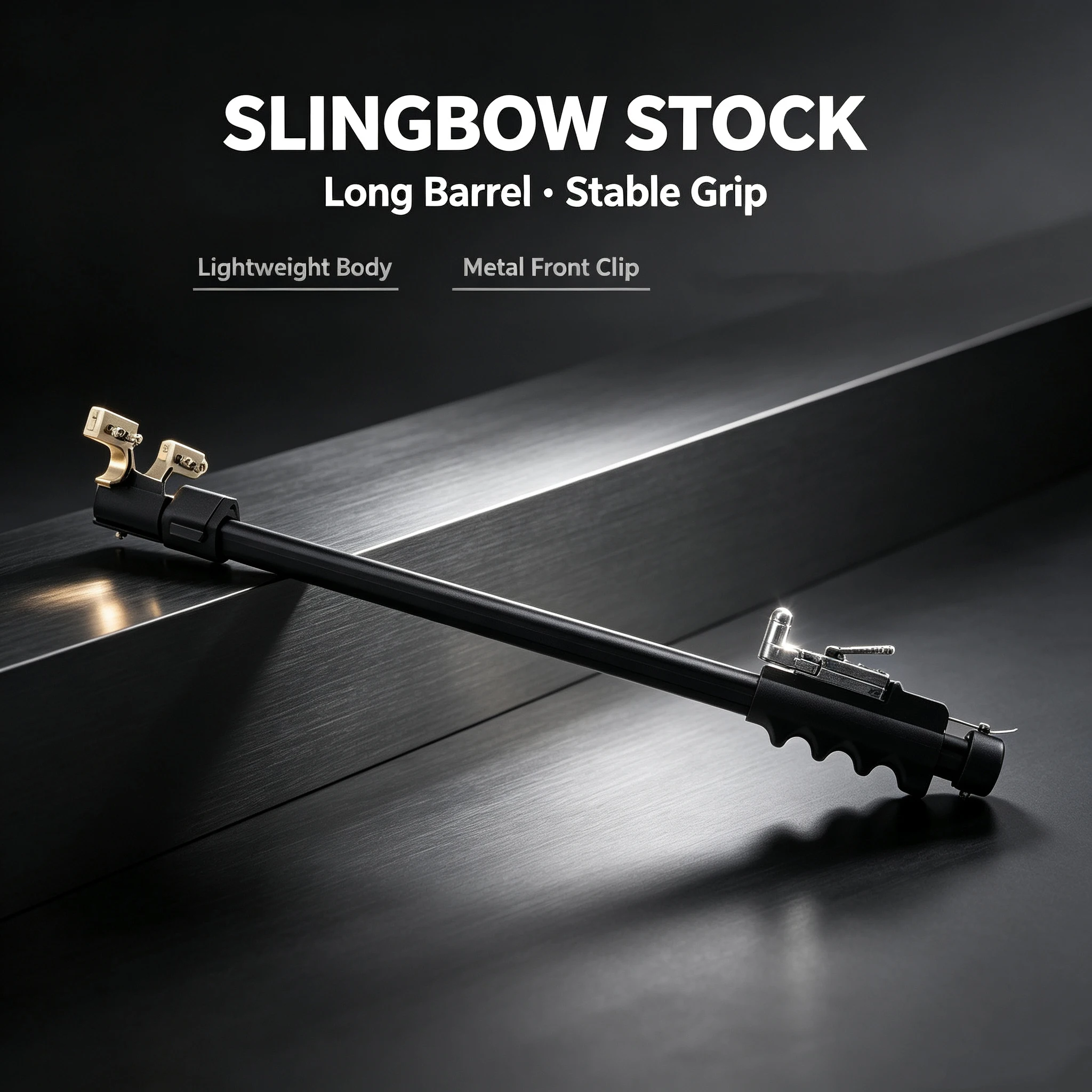 Metal Telescopic Slingbow Frame with Trigger Release & Stainless Steel Head