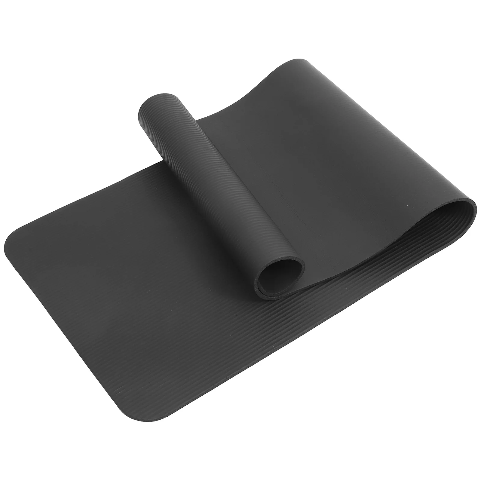 

Black 183x61cm Treadmill Mat Shock Absorbing Noise Reducing Treadmill Pad Gym Equipment Pad Workout Rubber Mats Durable gym mat