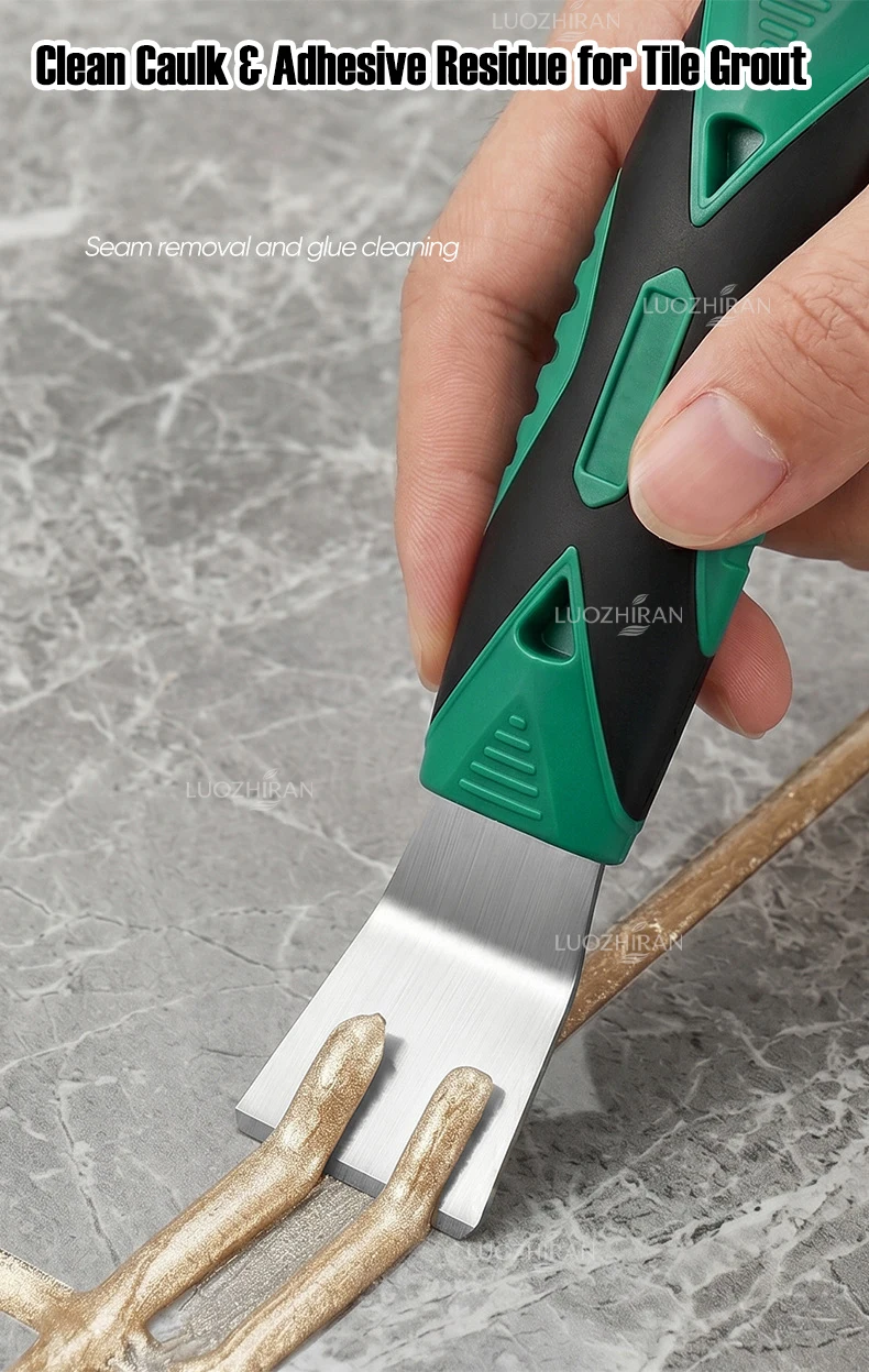  Hochleistungs-Schaber Küchenreinigungsschaufel Fliesenkleber- und Aufkleberrückstands-Entferner für Haushalt und Gebäude Handwerkzeuge – Detail 10