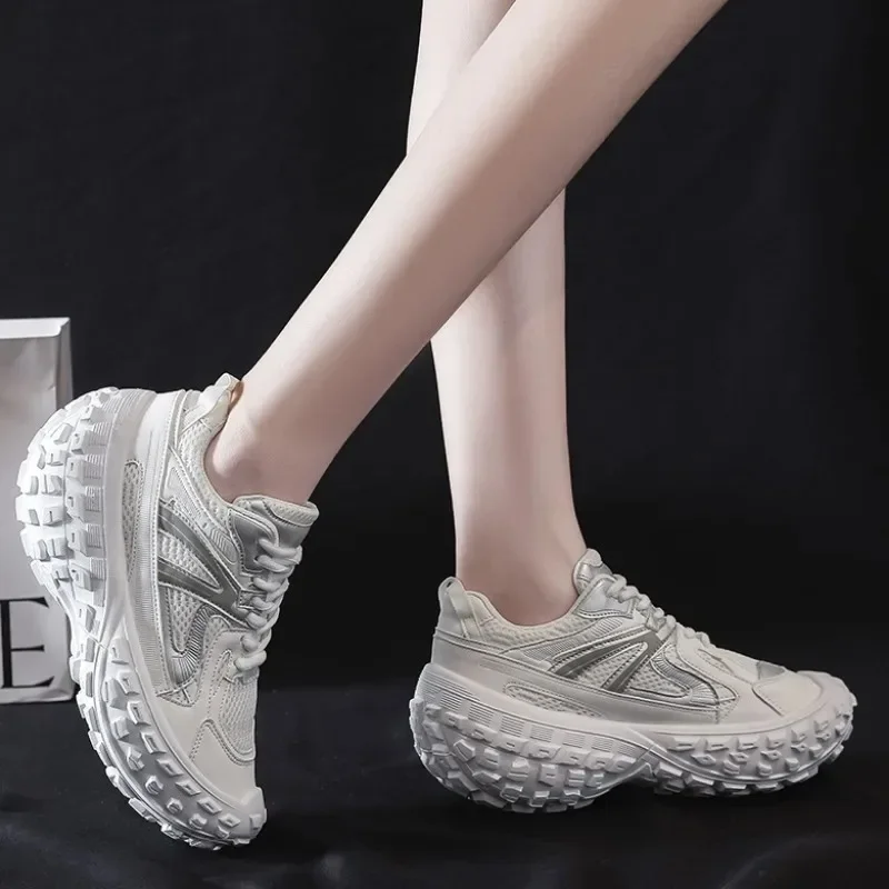 Women Sneaker Platform Designer Mesh Breathable Casual Shoes Men Outdoor Working Sports Shoe Tennis Trainers Zapatillas De Mujer