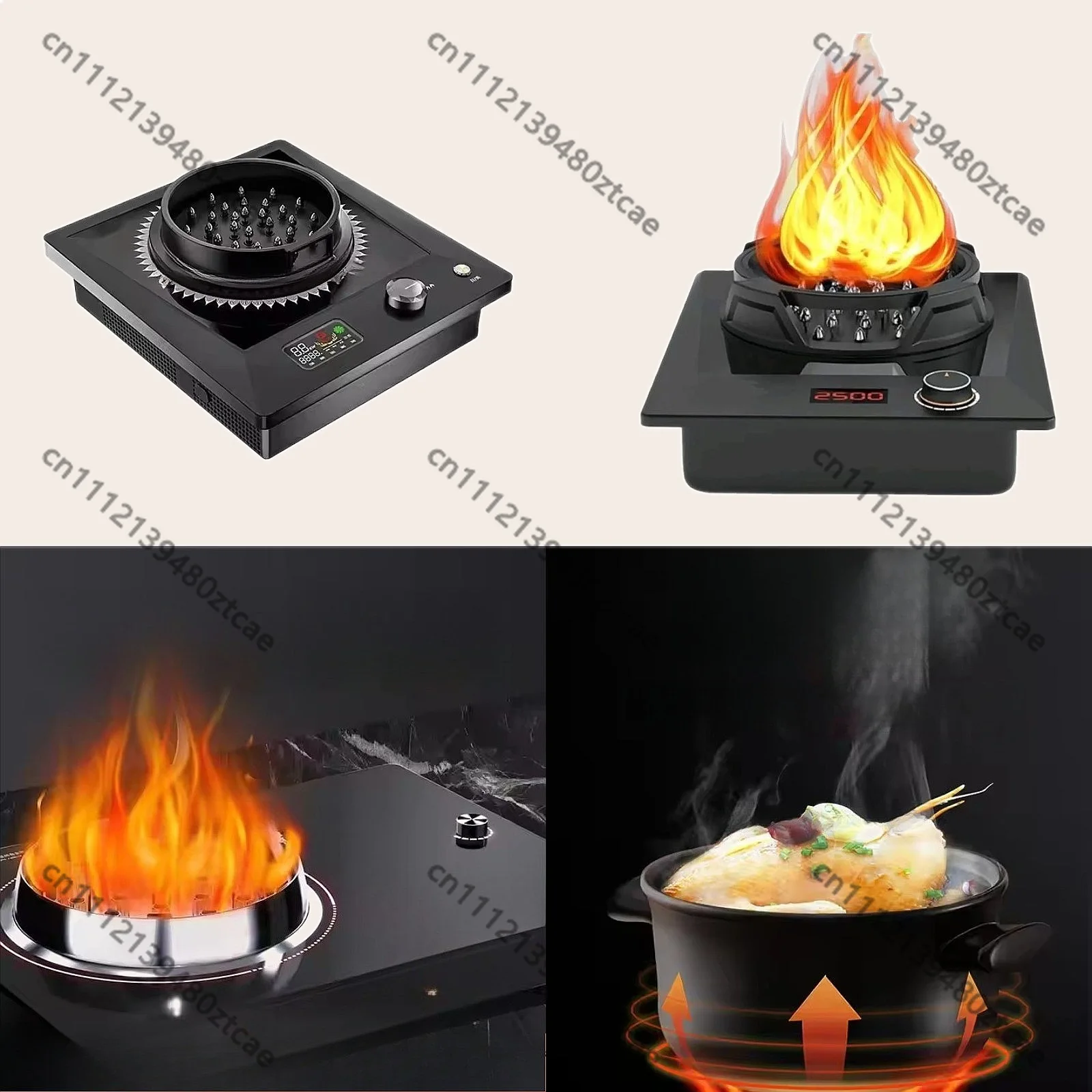 High-Tech Electric Cooktop No Gas Kitchen Cooking Hot Plate Burner