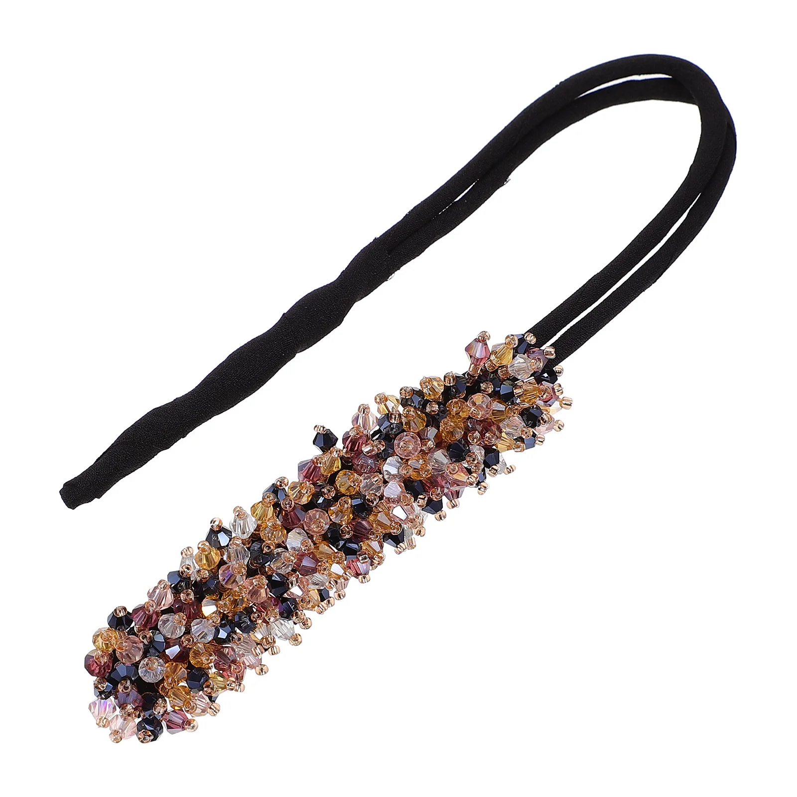 

1 шт., заколка для волос с кристаллами, пончики для волос, стильная булочка, простой в использовании, элегантный аксессуар для прически, подарок, создатель булочек для волос