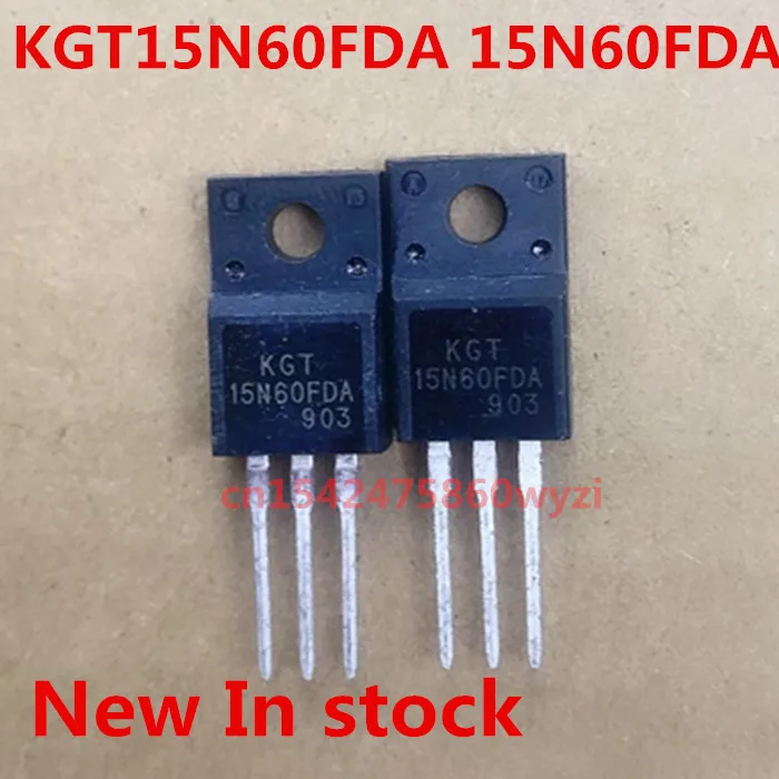 Original 5pcs/  KGT15N60FDA 15N60FDA  TO-220F   New In stock