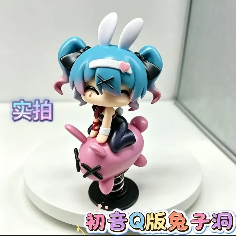 在庫あり-ねんどろいど2730-初音ミク-ラビットホールver-ボーカロイド-qバージョン-アクションフィギュア-可愛いアニメコレクタブルモデルおもちゃ