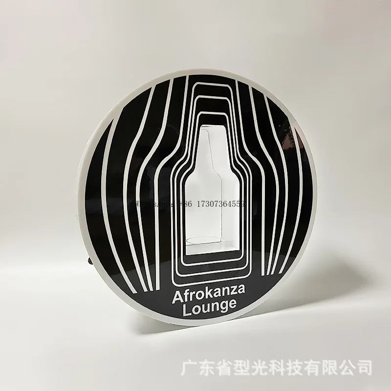 

Бар со светодиодной подсветкой в полоску, винный бар, КТВ, стойка для шампанского, представляет собой атмосферу передачи