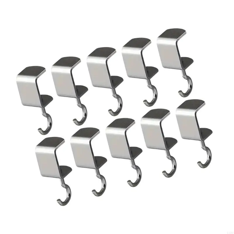 

Under Desk Hook Space Saving Organizers for School Office Home Storage Needs L5BE