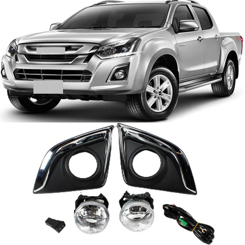 

Car Accessories Fog Light Halogen Fog Lamp For Isuzu D-Max Dmax 2003-2012-2015-2020 Foglights Car Fog Lamp Assembly