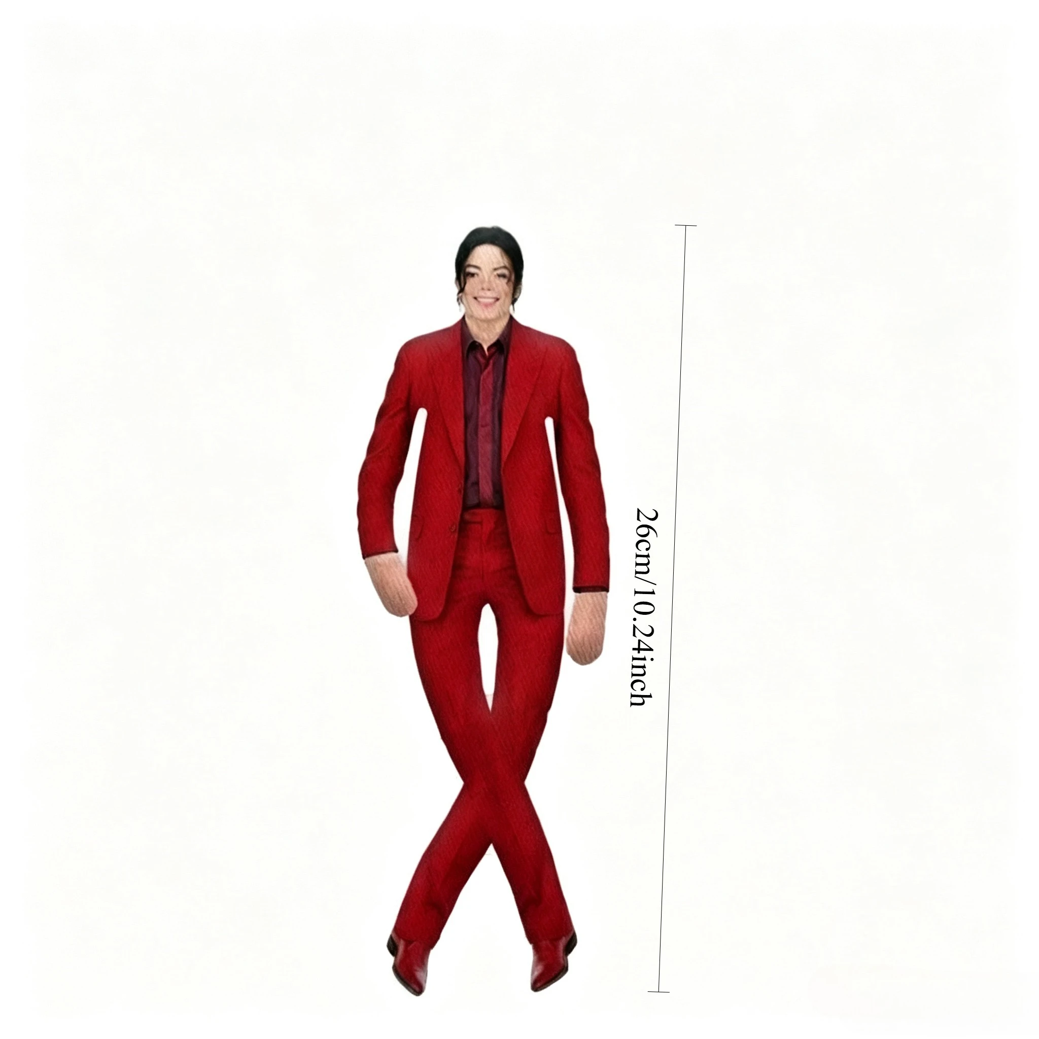 @Michael Jackson Cosplay Prop Doll Pop Abstract Plush Doll Skeleton Poseable MJ Rat Dry Figure Funny Collectible Gift For Fans view 3