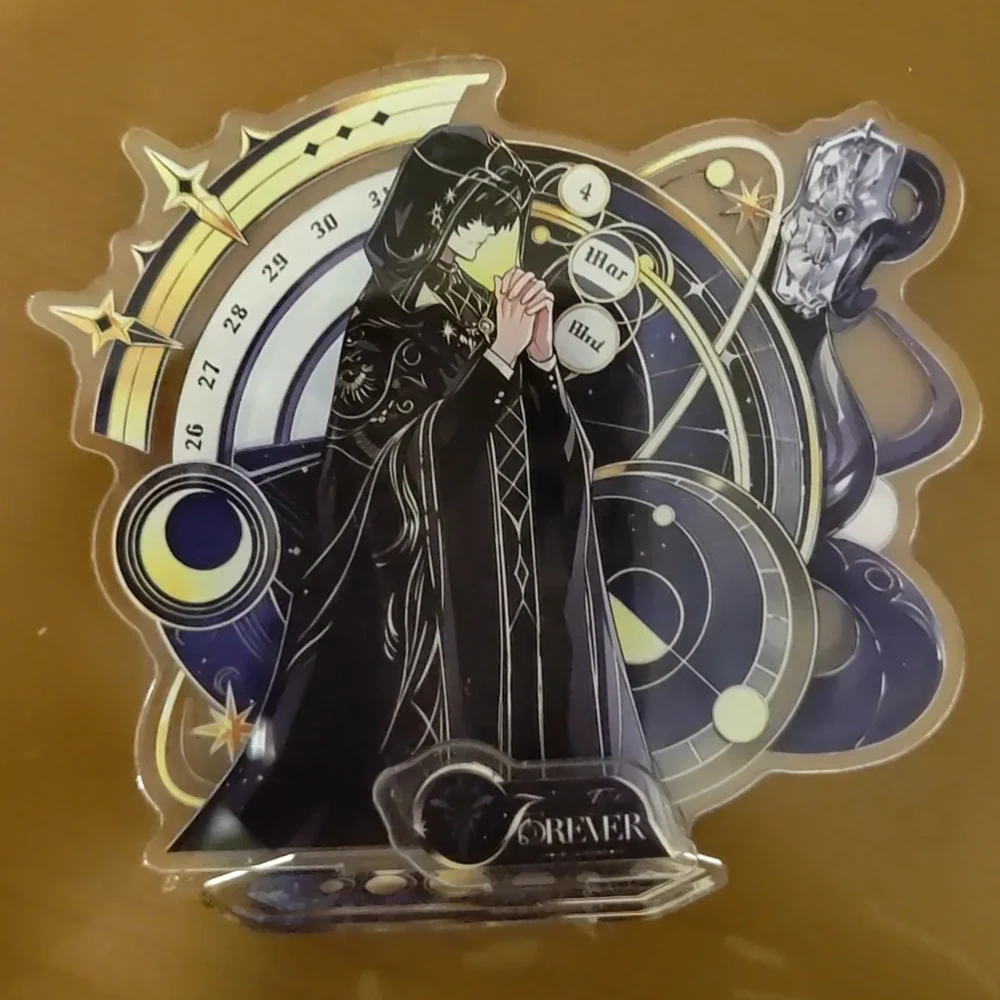 Anime Lord of Mysteries Klein Moretti Cosplay Stand Acrylic Figure Standing Plate Desktop Decoration Prop Ornament Accessory