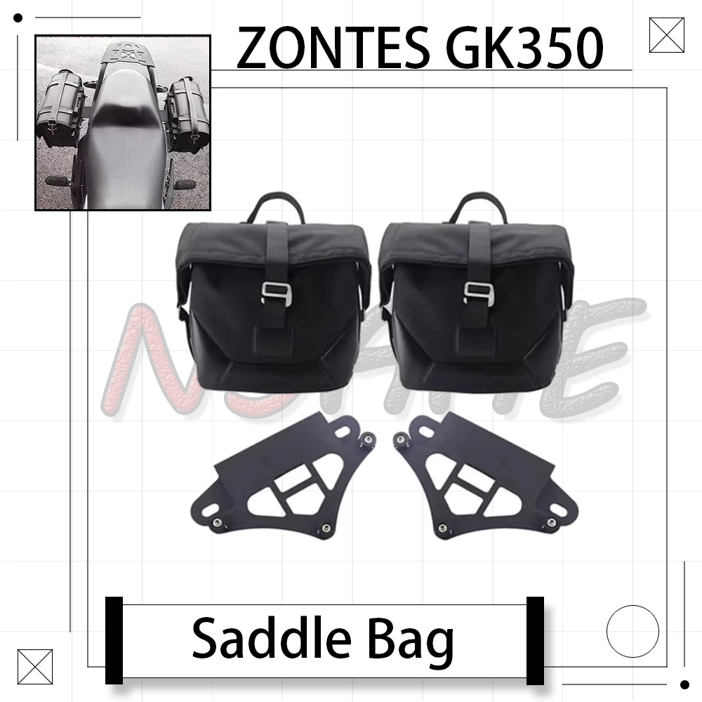 

For ZONTES GK350 GK 350 350 GK Motorcycle Modified Saddle Bag Side Bag Side Box Suitcase Fit Zontes ZT 350GK