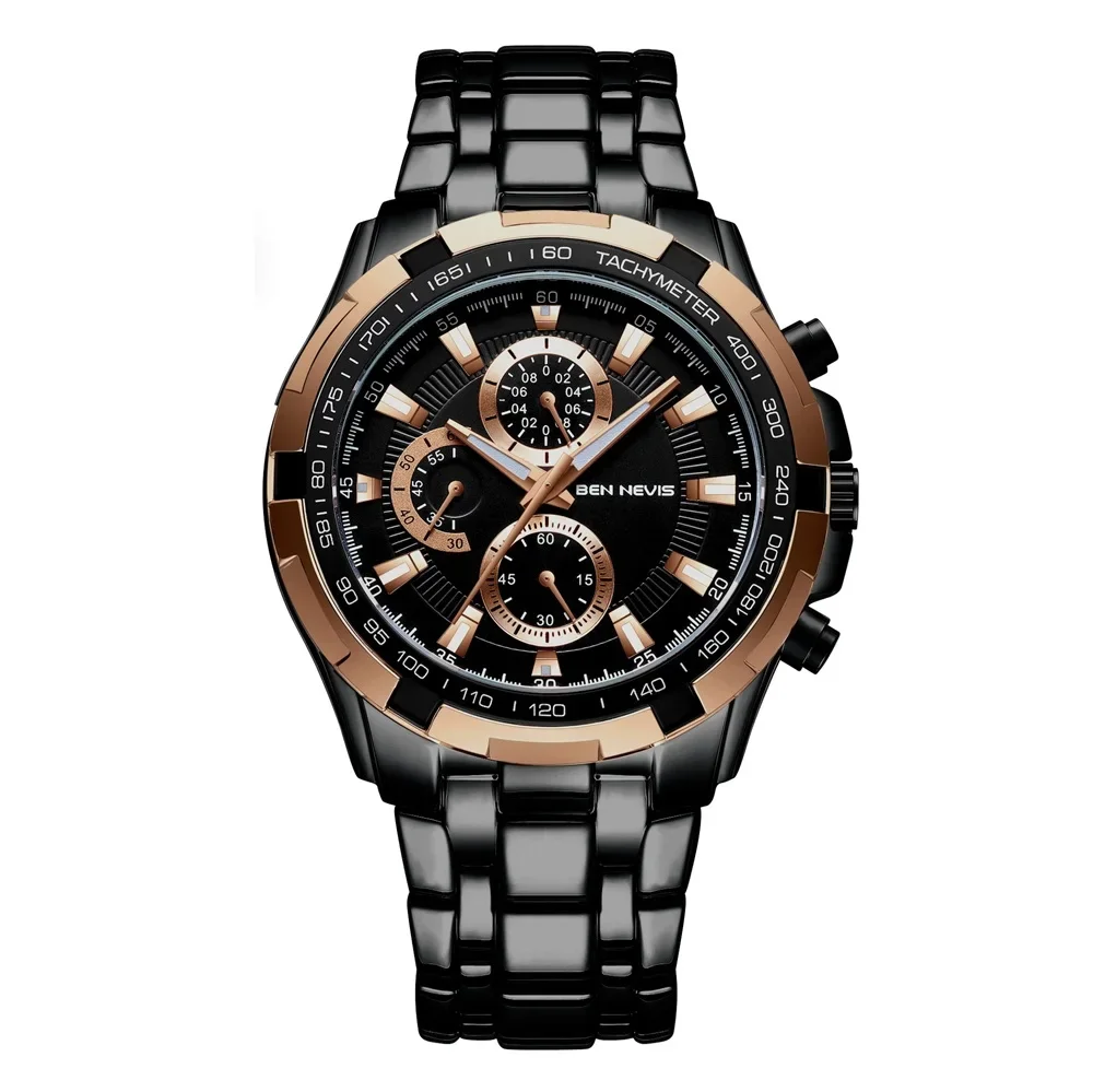 

44.5mm Men Sport Luxury Watch Men Wristwatch Install Quartz Movement 3ATM Diving Men's Wristwatch