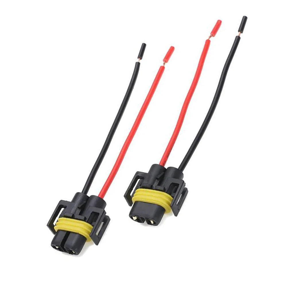 

H8 H9 H11 Adapters Wiring Harness Fog Light Interface Adapter Wiring Socket Wire Connector 12V Headlights Wire for Plug and Play