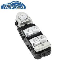 NEVOSA 2139050000 For Benz W213 C Class Electric Power Door Glass Button Window Control Switch 2139054803 A2139050000 Car Parts