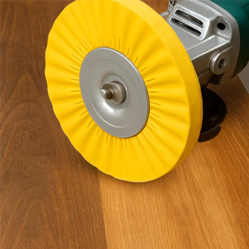 

B08B-7 шт. 8-дюймовый набор для полировки дыхательных путей, полировальные круги для металлического обода, шлифовальная машина для восстановления блеска, совместимая полировальная машина для колес