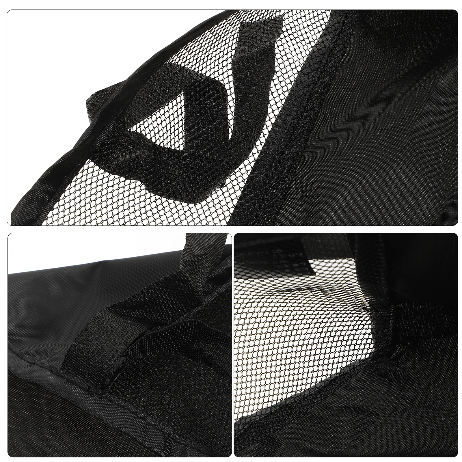 

Baby Stroller Storage Mesh Bag Large Capacity 35x32x15cm Oxford Cloth Durable Portable Removable Caddy Basket Organizer