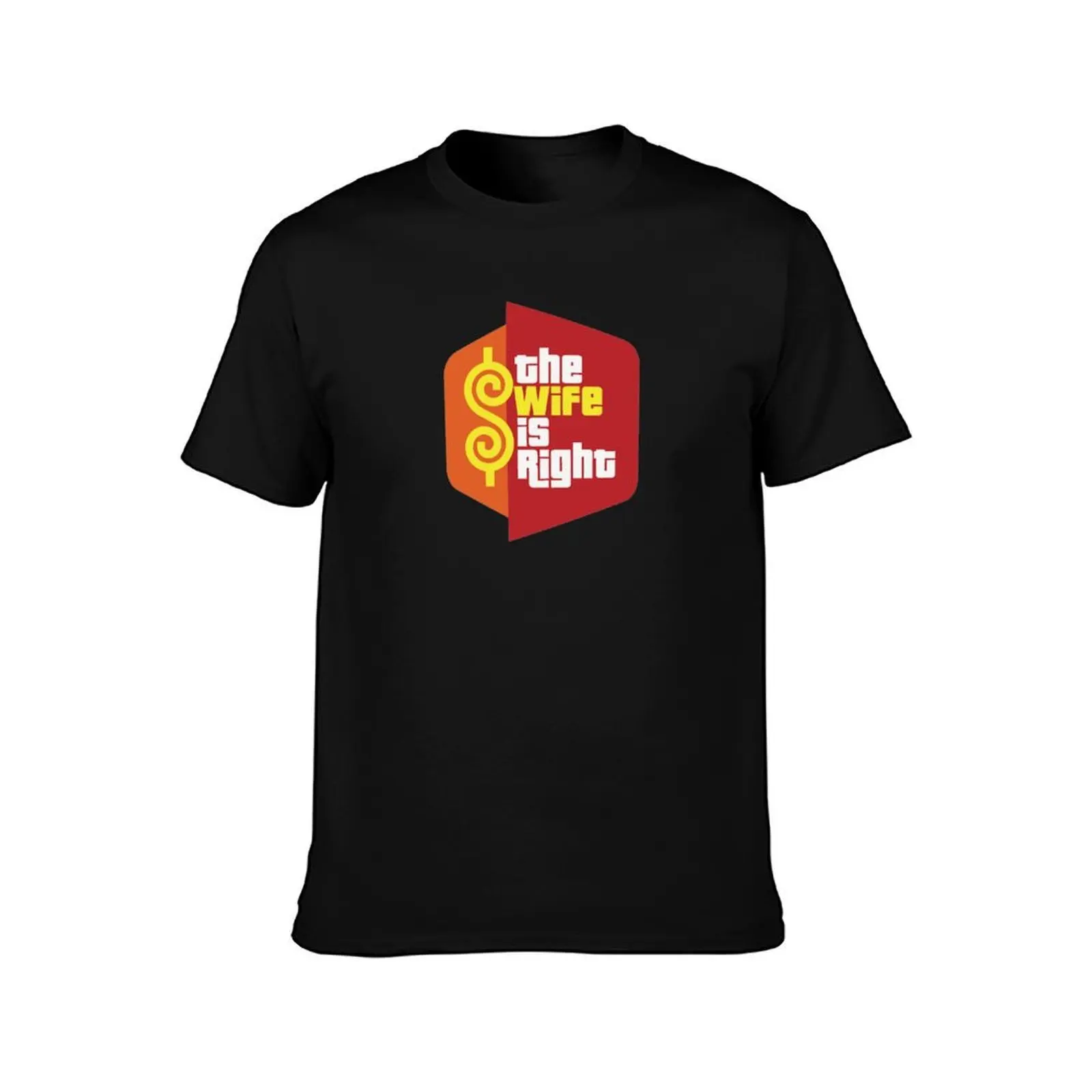 The Wife Is Right Game Show Logo Parody T-Shirt Breathable Gym Short Sleeve T-Shirt