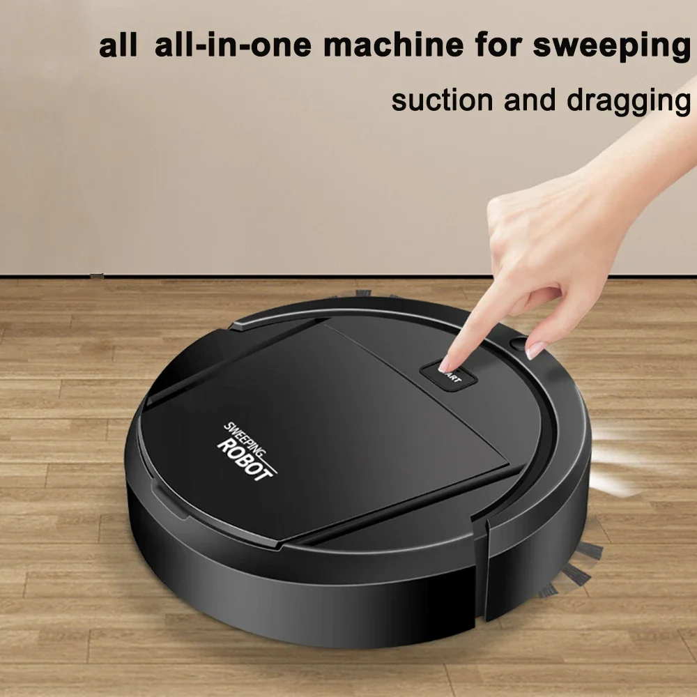 Xiaomi Fully Automatic Smart RC Sweeper Three-in-one USB Vacuum Cleaner Wet and Dry Cleaning Machine Household Appliances