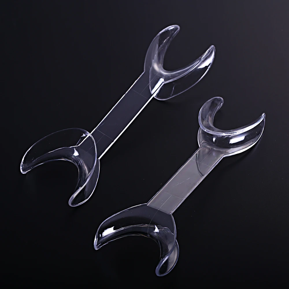 

2 шт./упак. Стоматологический роторетрактор с двойной головкой для губ и щек, ортодонтический крючок для рта, расширитель рта, инструмент для стоматолога