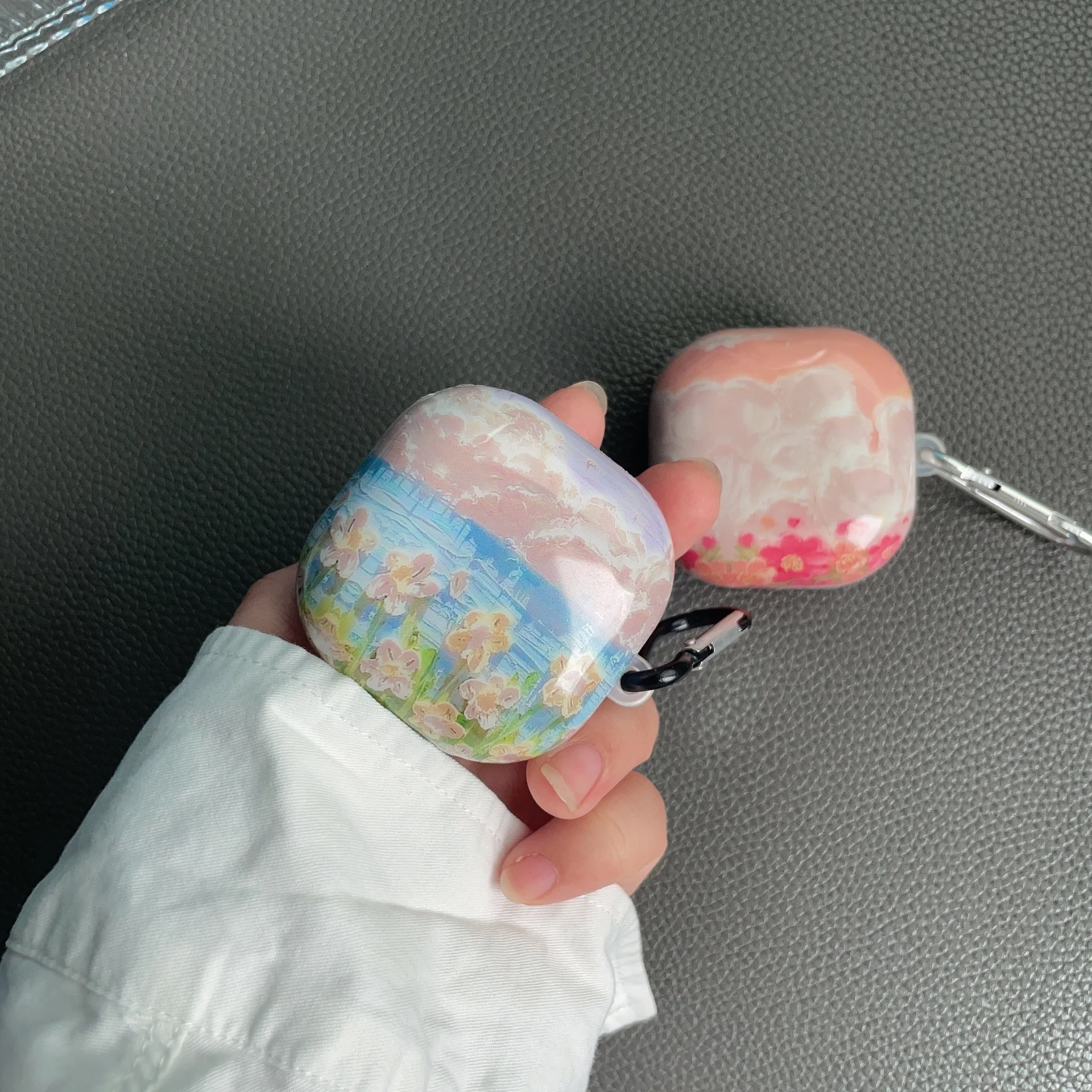 Estuche Protector para auriculares Samsung Galaxy Buds 2 /Buds pro/Buds Live/2pro Buds, estuche para auriculares estilo Pastoral Ins, muestra de moda