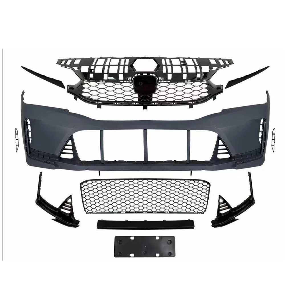 For Honda 11th generation civic 2021 sedan bumper modification Type-R body kit grills new Civic FE1 upgrade FL5 body appearance