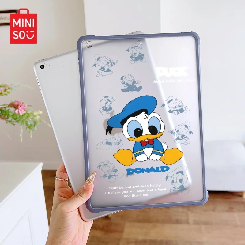 

Мино Дисней Фиолетовый чехол для iPad Donald Duck, подходит для iPad Pro 6/M4, Air3/5, Mini6, iPad 6/10, 8,3/9,7/10,5/12,9/10,9/11 дюймов