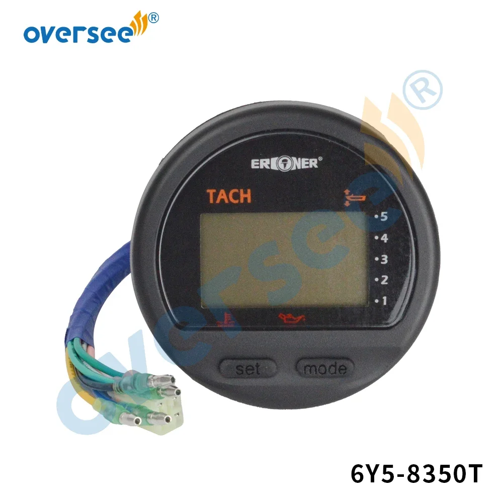6Y5-8350T Contagiri digitale multifunzione per motore fuoribordo Yamaha 225HP 250HP 6Y5-8350T-D0-00 6Y5-8350T-01-00
