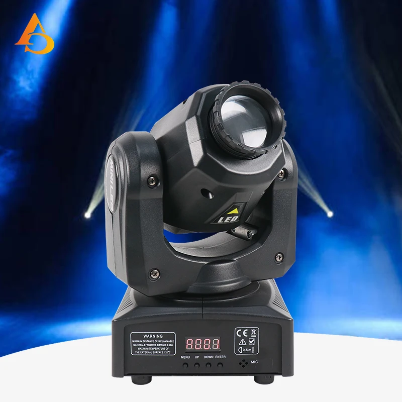 

LED 30W Moving Head Light Gobo/Pattern Rotation Manual Focus With DMX Controller For Projector Dj Disco Stage Lighting