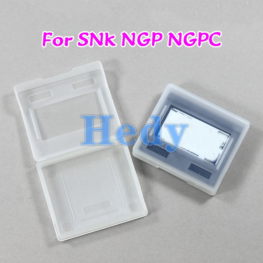 2 buah casing plastik Game kartrid kartu Game untuk SNK NEO warna saku GEO NGPC NGP casing cangkang kotak pelindung