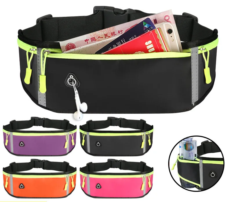 Fitness Women's Fashion Versatile Small Waist Bag Sports Waist Bag Women's Mobile Phone Bag Multifunctional Bag Running Men