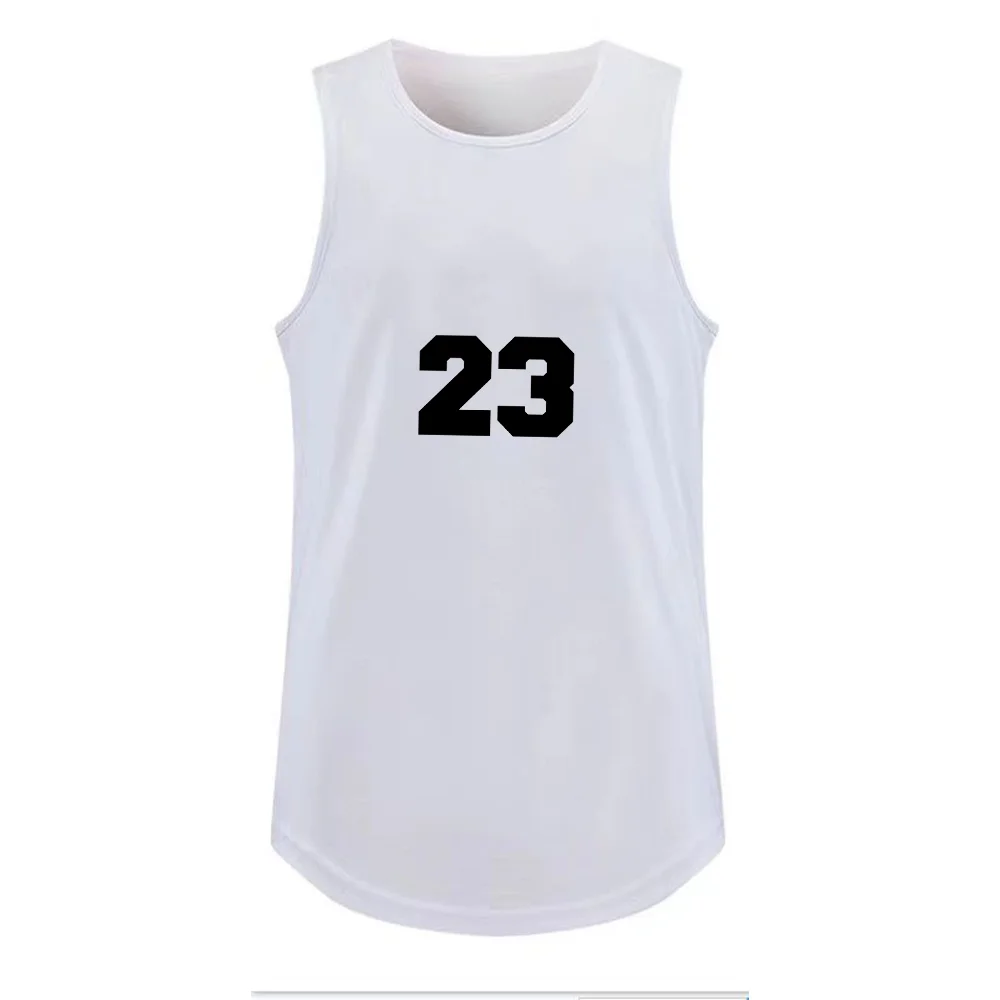 Men\'s wicks breathable vest short sleeve outdoor athletes basketball fitness training quick-drying top sportswear summer