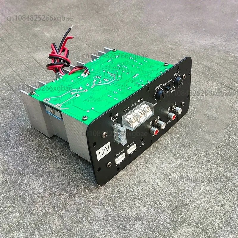 400W 12V High Power Car Subwoofer Amplifier Board Full Range 12 Inch Audio Crossover Power Amplifier Module